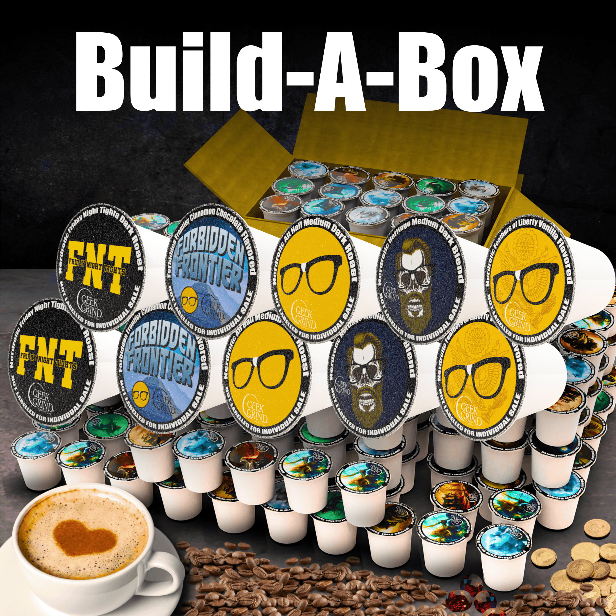 Build-A-Box of Bulk K-Cup Coffee Pods
